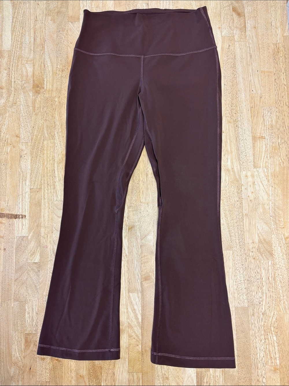 Lululemon Align High-Rise Mini-Flared Cropped 26 Inch Pant Java Brown - Size 10